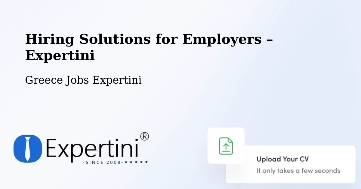 Hiring Solutions for Employers in Zarós - Zarós, Greece Jobs Expertini